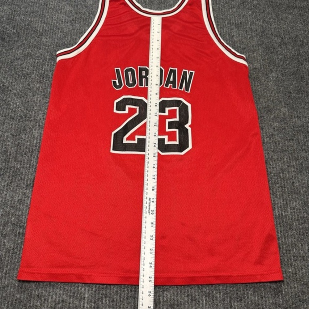 Vintage Michael Jordan 23 Mesh Jersey Chicago Bulls NBA Champion Youth XL 18-20 - Picture 6 of 7